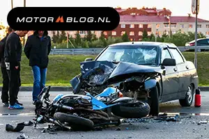 Ongeluk met motor