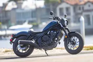 Beste motor voor beginners: honda rebel 500