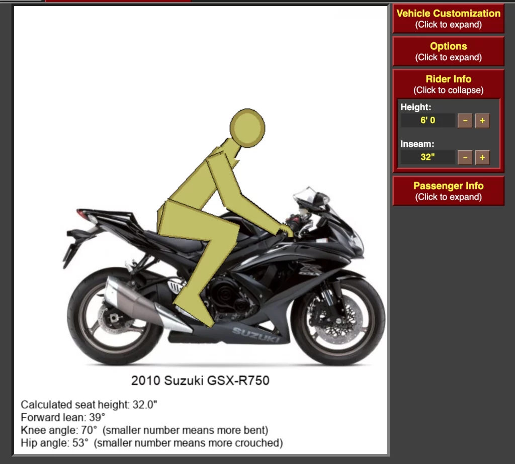 Motor ergonomie checken